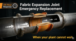24 hour fabric expansion joint replacement
